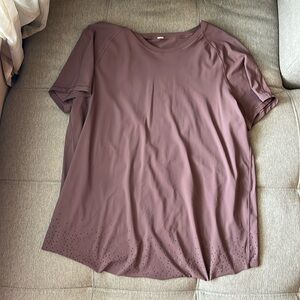 Lululemon purple athletic top